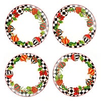 Deck the Halls Dinner Plates, Set of 4