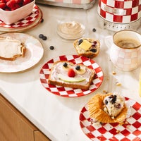 Cherry Check Dinnerware