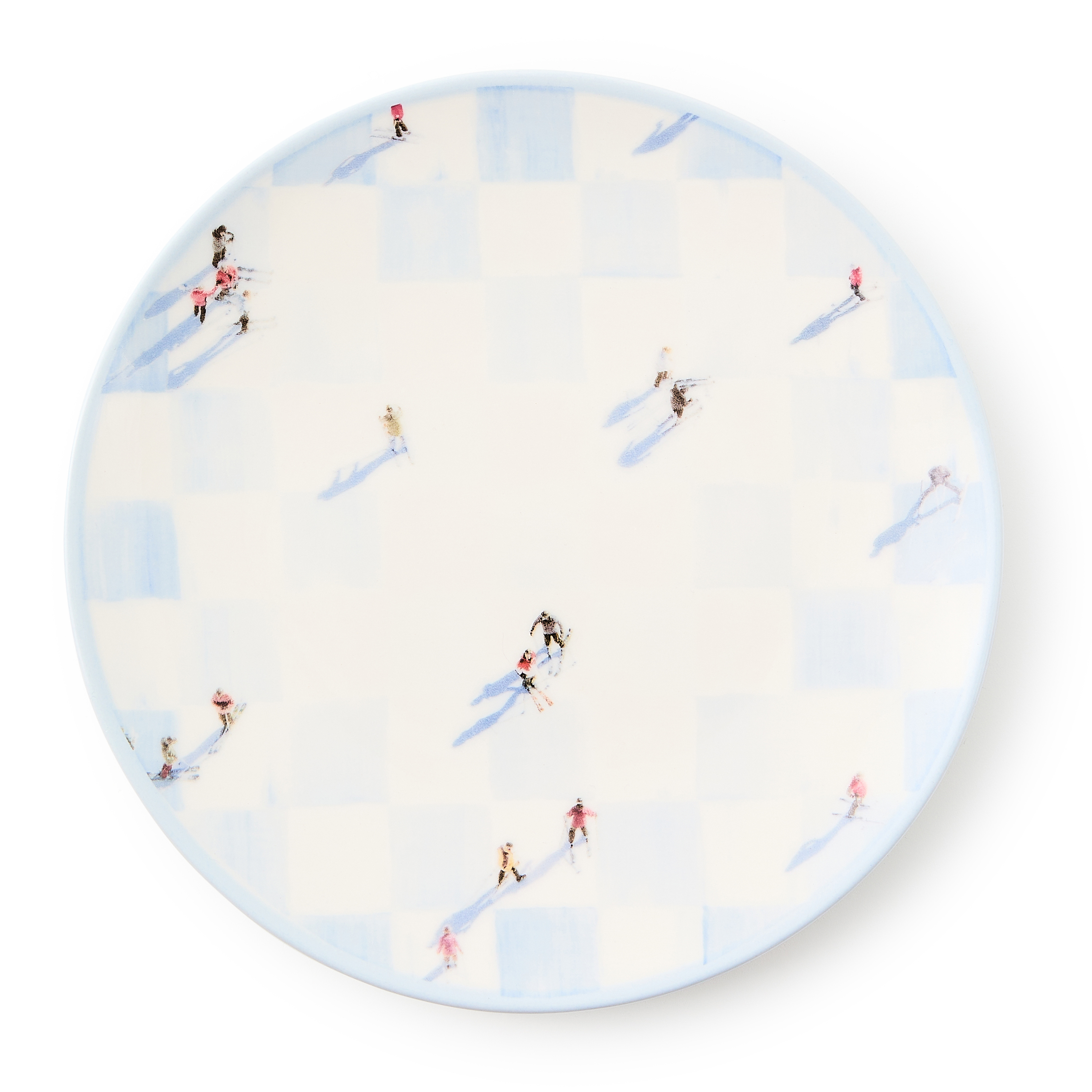 Gray Malin Ski Holiday Salad Plates, Set of 4