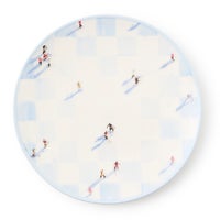 Gray Malin Ski Holiday Dinnerware, Set of 4