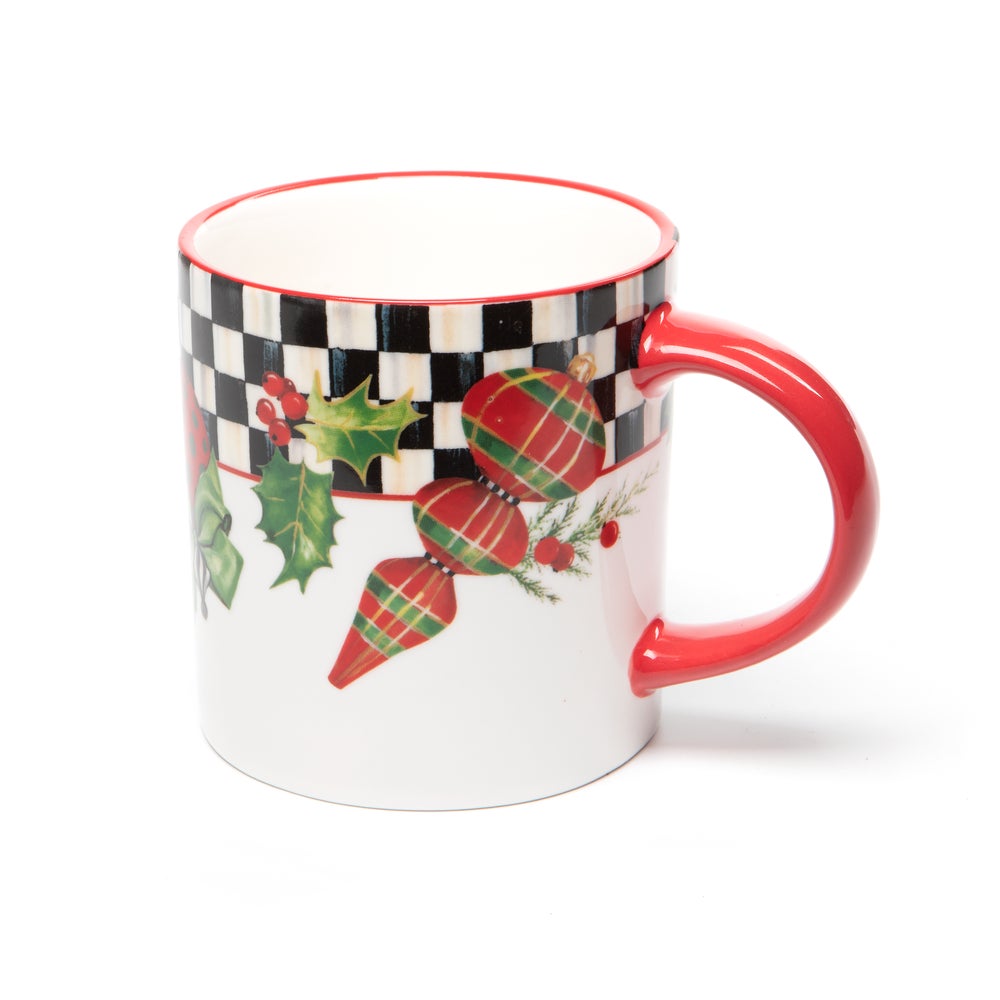 Deck the Halls Mugs, Set of 4 mackenzie-childs Panama imagen 1