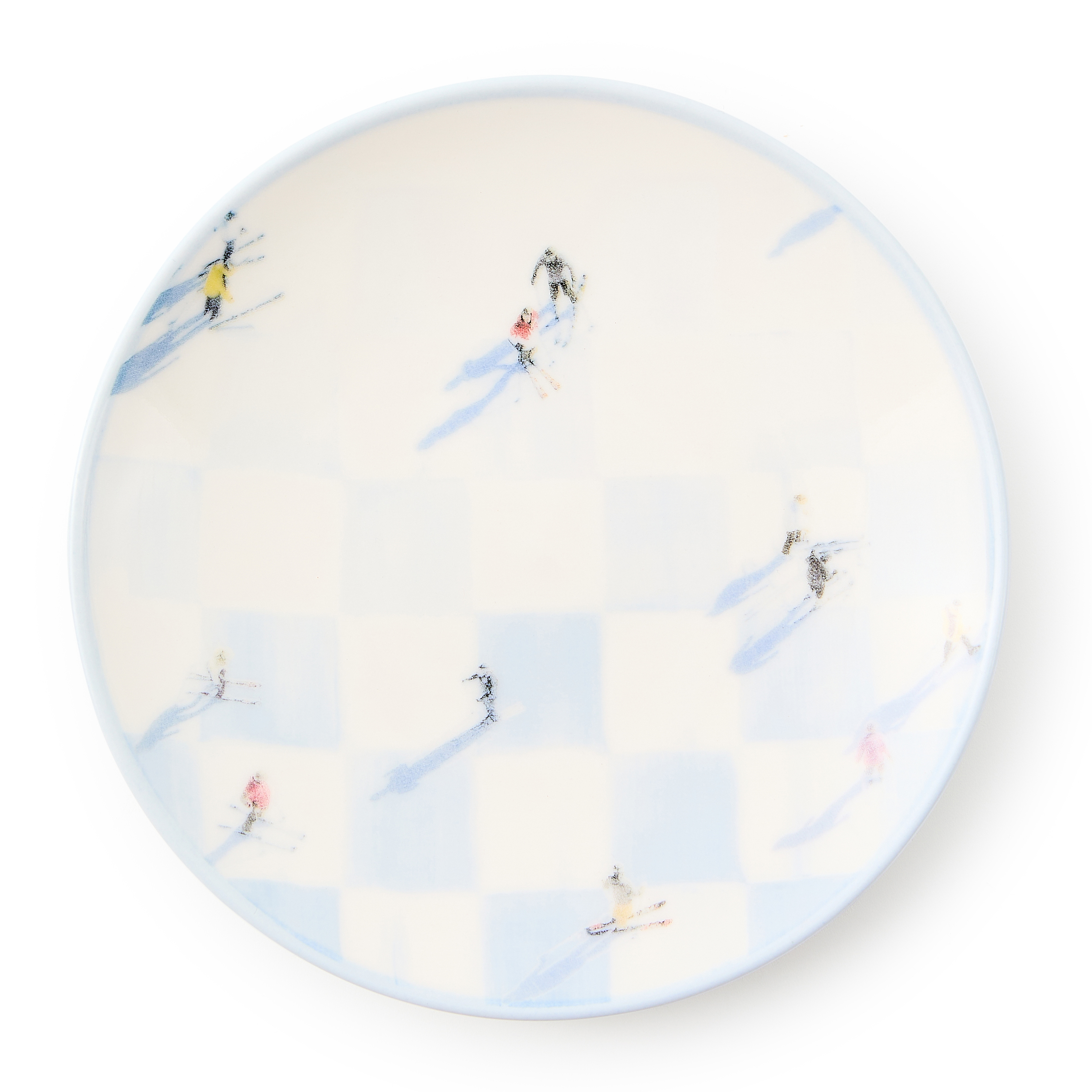 MacKenzie-Childs Ski Holiday Serving Platter - Thumbnail 2
