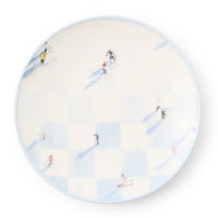 Gray Malin Ski Holiday Dinnerware, Set of 4