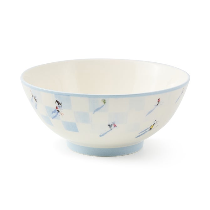 Gray Malin Ski Holiday Serving Bowl image number 2