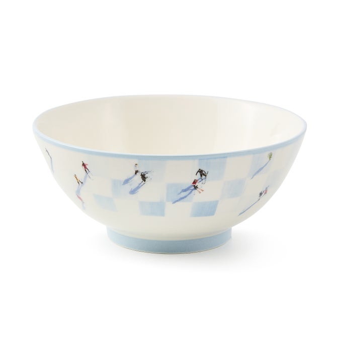 Gray Malin Ski Holiday Serving Bowl image number 0