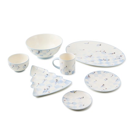 Gray Malin Ski Holiday Tree Dish
