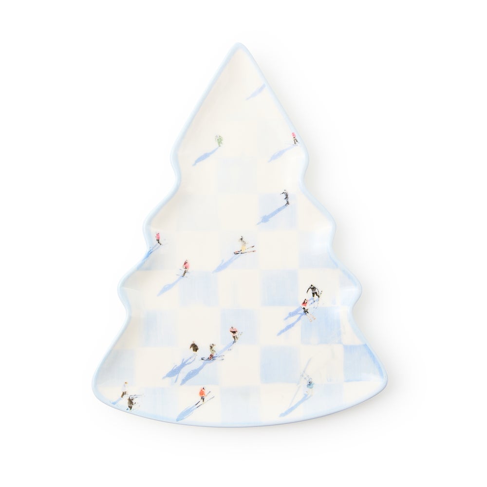 Gray Malin Ski Holiday Tree Dish mackenzie-childs Panama imagen 1 Gray Malin Ski Holiday Tree Dish mackenzie-childs Panama imagen 1