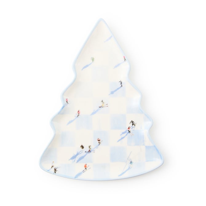 Gray Malin Ski Holiday Tree Dish image number 0