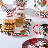 Deck the Halls Tree Serving Platter