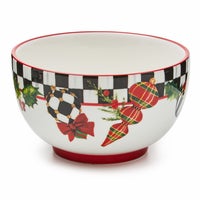 Deck the Halls Breakfast Bowls, Set of 4