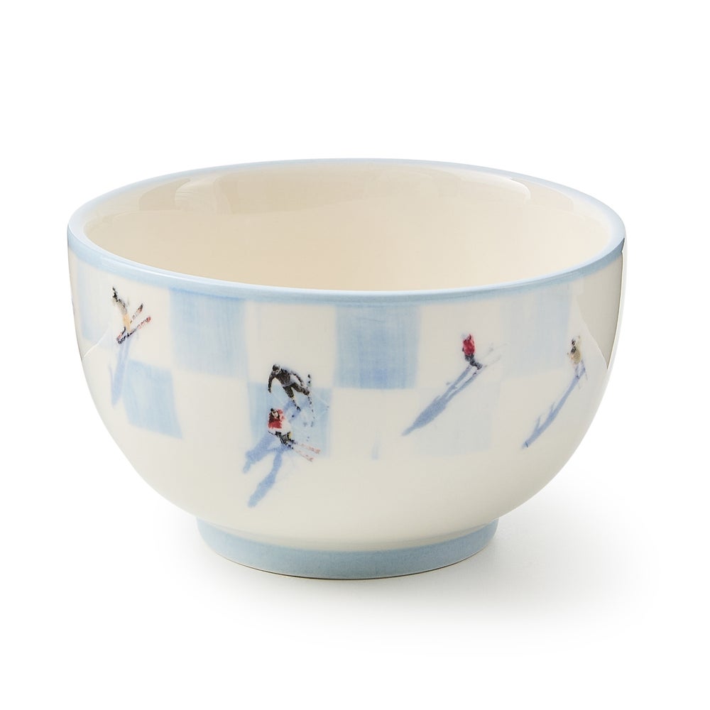 Gray Malin Ski Holiday Breakfast Bowls, Set of 4 mackenzie-childs Panama imagen 2 Gray Malin Ski Holiday Breakfast Bowls, Set of 4 mackenzie-childs Panama imagen 2