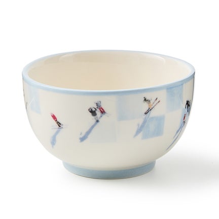 Gray Malin Ski Holiday Breakfast Bowls, Set of 4