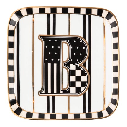 Monogram Dish - B