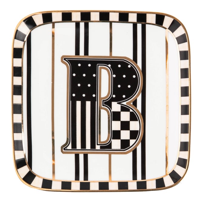 Monogram Dish - B image number 0