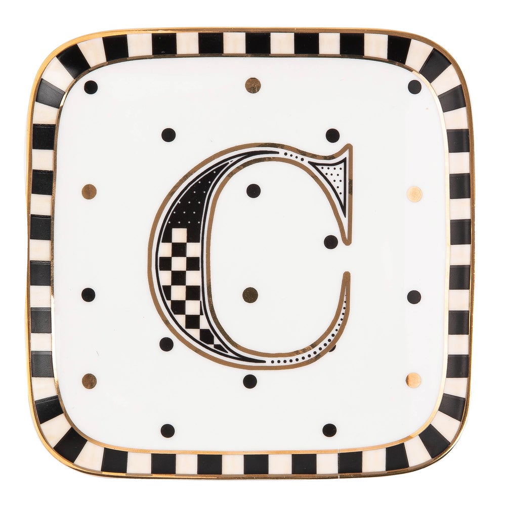 Monogram Dish - C mackenzie-childs Panama imagen 1