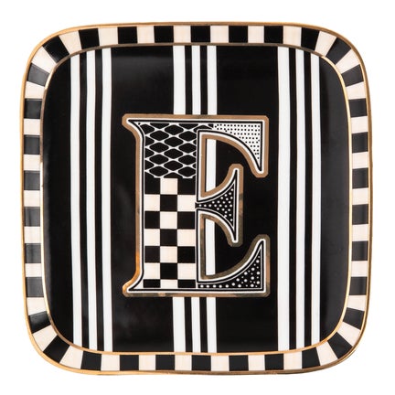 Monogram Dish - E