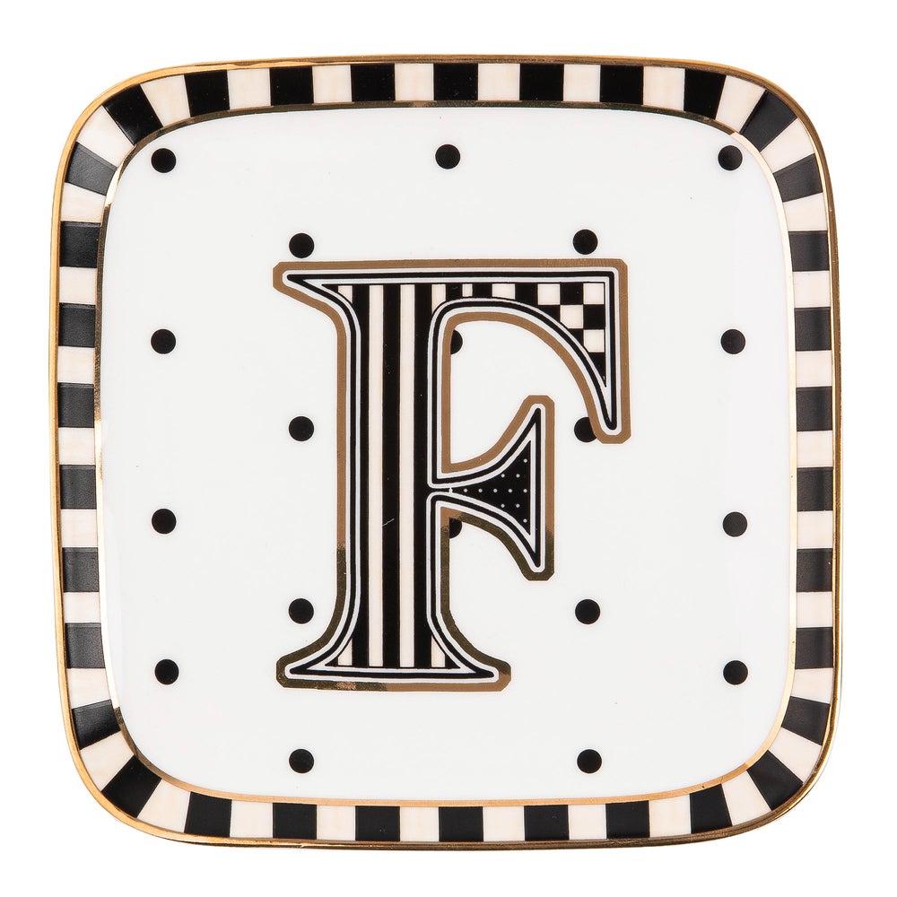 Monogram Dish - F mackenzie-childs Panama imagen 1