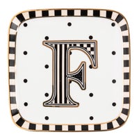 Monogram Dish - F