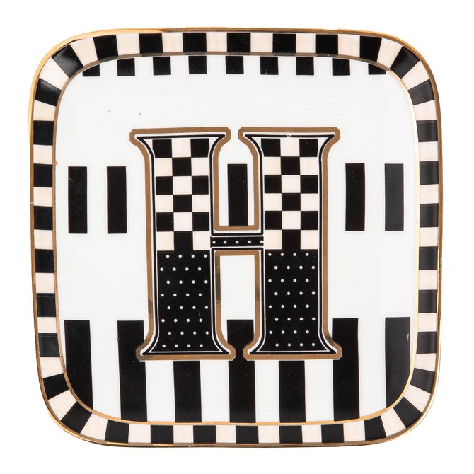 Monogram Dish - H image number 0