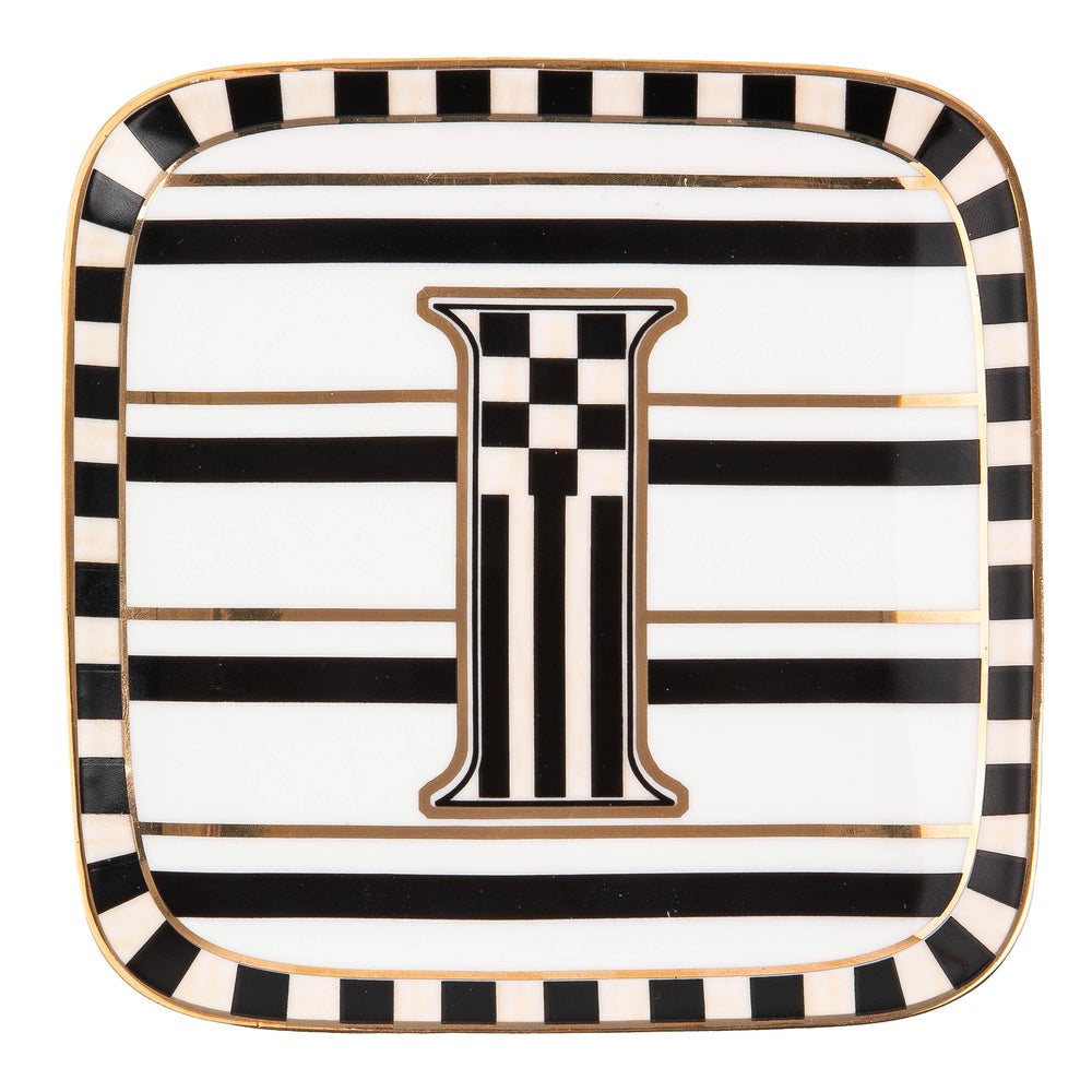 Monogram Dish - I mackenzie-childs Panama imagen 1