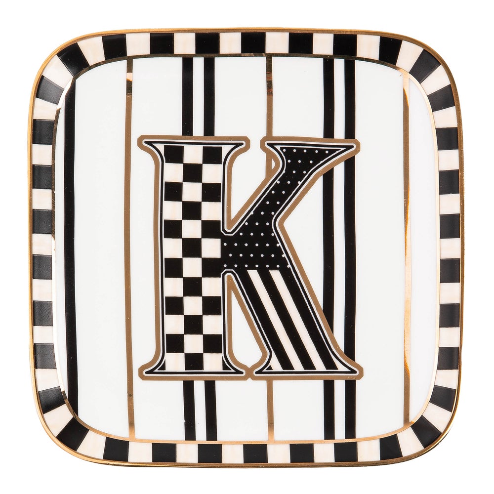 Monogram Dish - K mackenzie-childs Panama imagen 1