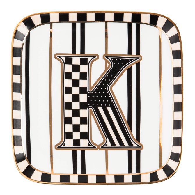 Monogram Dish - K image number 0