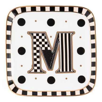 Monogram Dish - M
