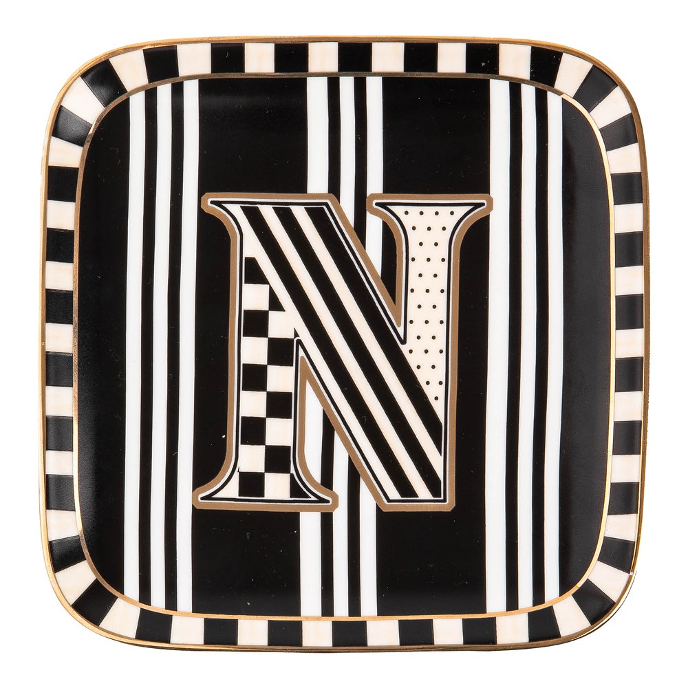 Monogram Dish - N mackenzie-childs Panama imagen 1