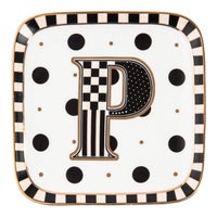 Monogram Dish - P