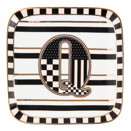 Monogram Dish - Q