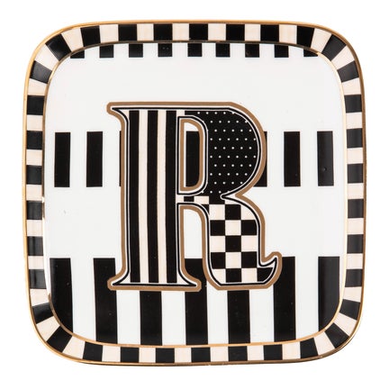 Monogram Dish - R