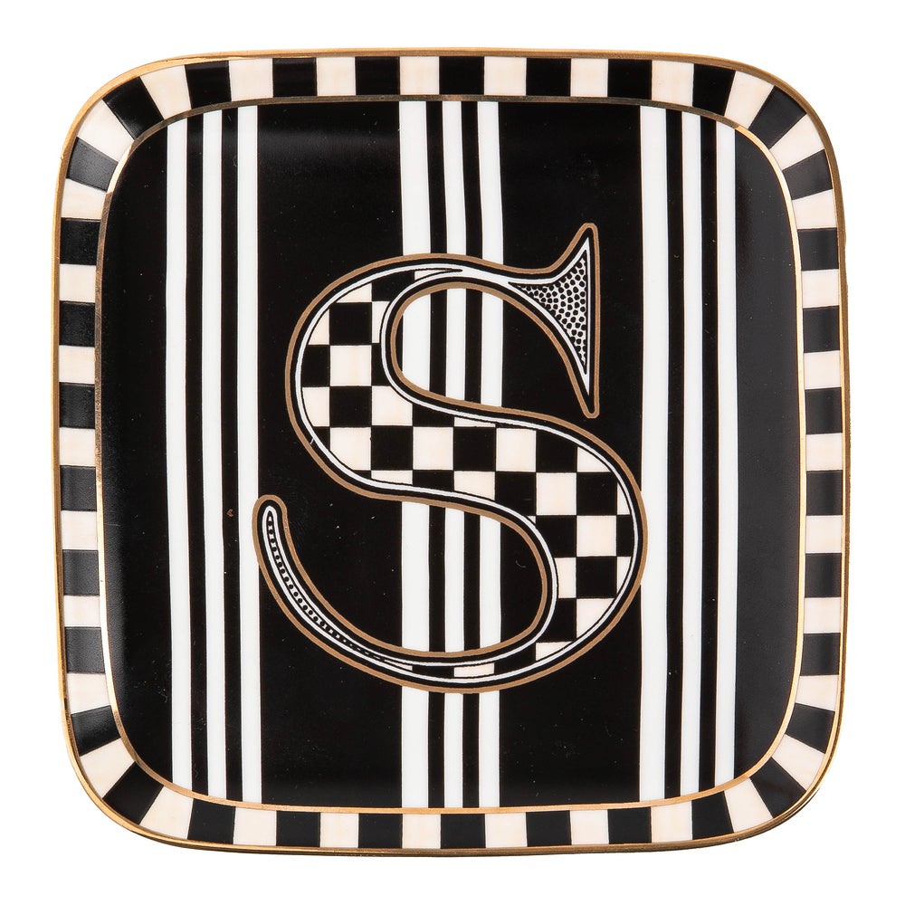 Monogram Dish - S mackenzie-childs Panama imagen 1