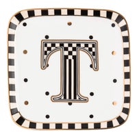 Monogram Dish - T