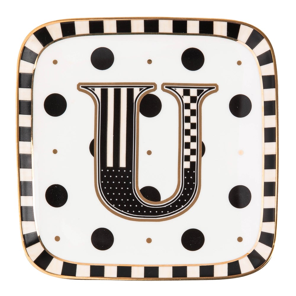 Monogram Dish - U mackenzie-childs Panama imagen 1