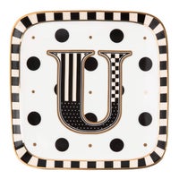 Monogram Dish - U