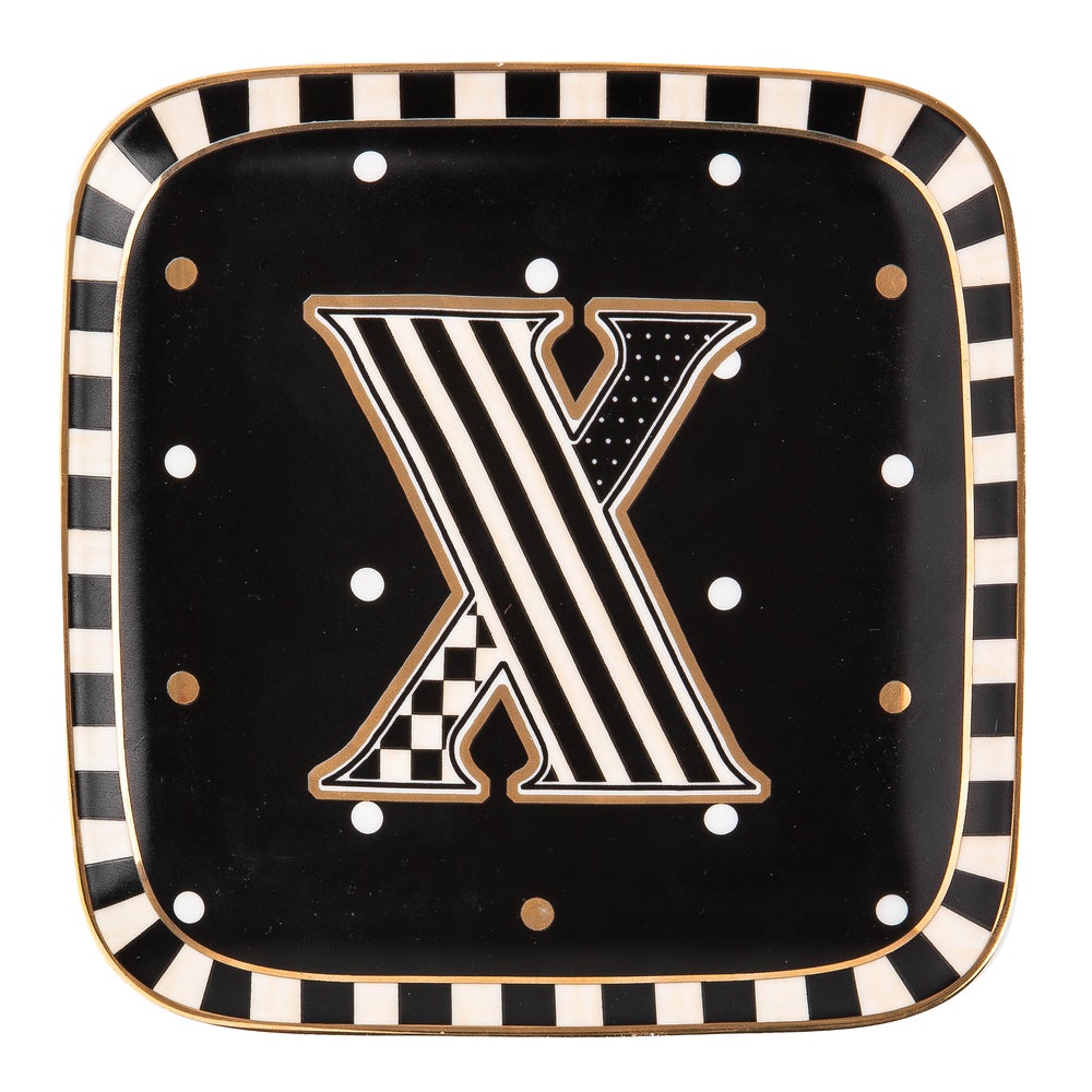 Monogram Dish - X mackenzie-childs Panama imagen 1