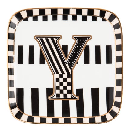 Monogram Dish - Y