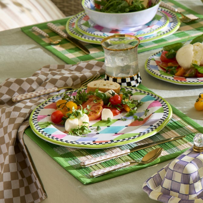 Palm Springs Melamine Dinner Plates, Set of 4 image number 4