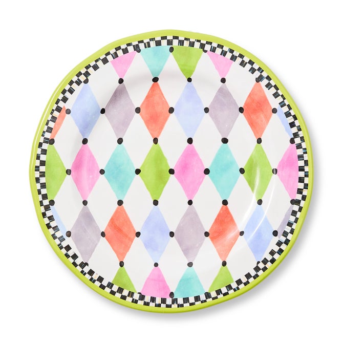 Palm Springs Melamine Dinner Plates, Set of 4 image number 0