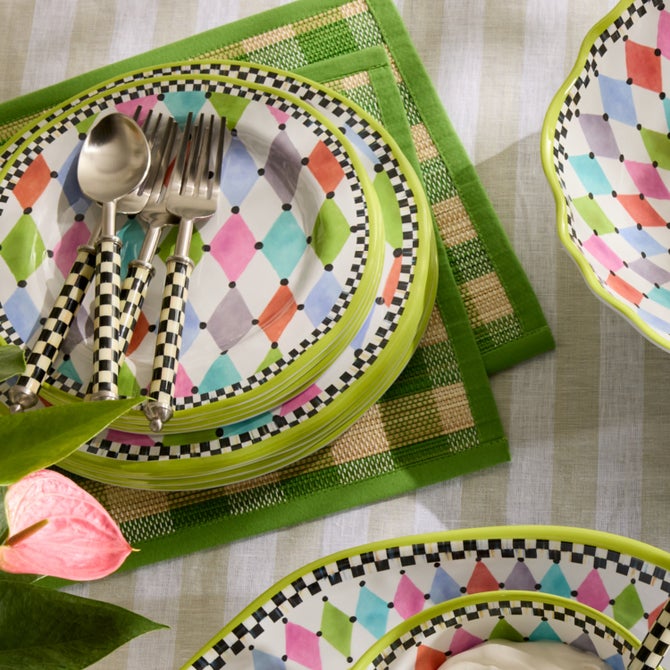 Palm Springs Melamine Salad Plates, Set of 4 image number 4