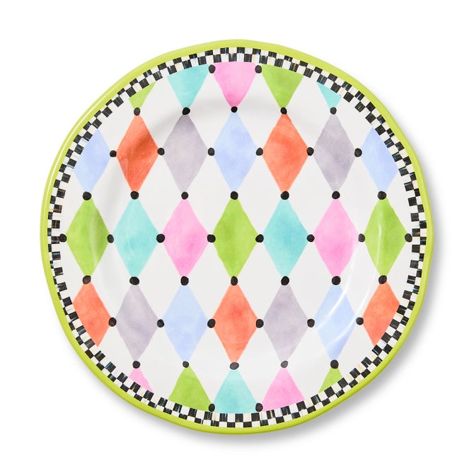 Palm Springs Melamine Salad Plates, Set of 4 image number 0