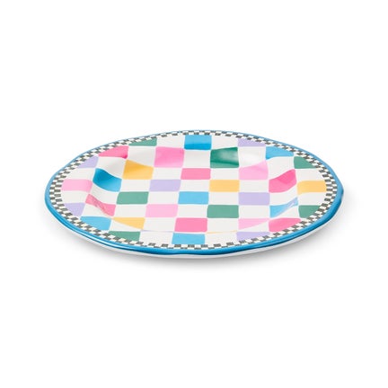 Jamboree Melamine Salad Plates, Set of 4