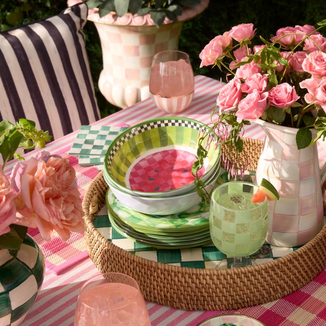 Watermelon Melamine Small Bowls, Set of 4 image number 5