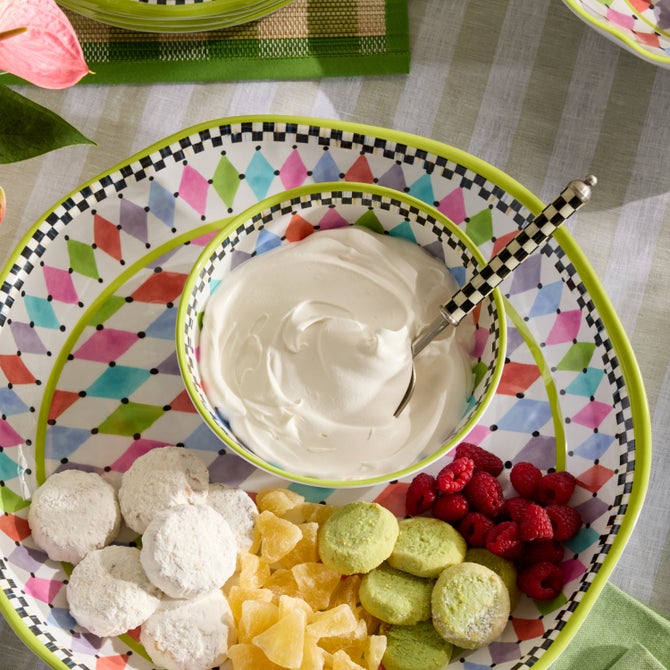 Palm Springs Melamine Small Bowls, Set of 4 image number 1