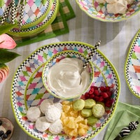 Palm Springs Melamine Small Bowls, Set of 4