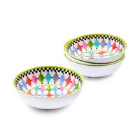 Palm Springs Melamine Small Bowls, Set of 4