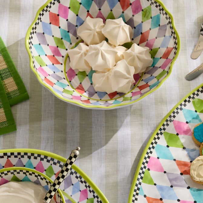 Palm Springs Melamine Serving Bowl image number 1