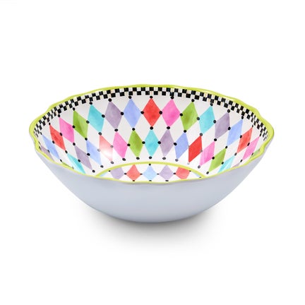 Palm Springs Melamine Serving Bowl