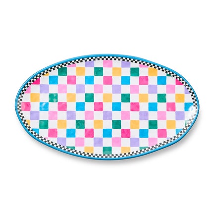 Jamboree Melamine Oval Platter
