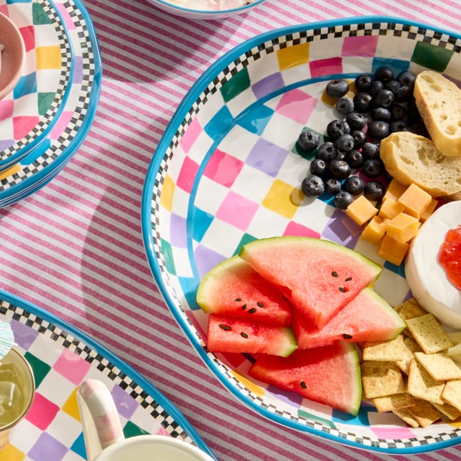 Jamboree Melamine Large Platter image number 1